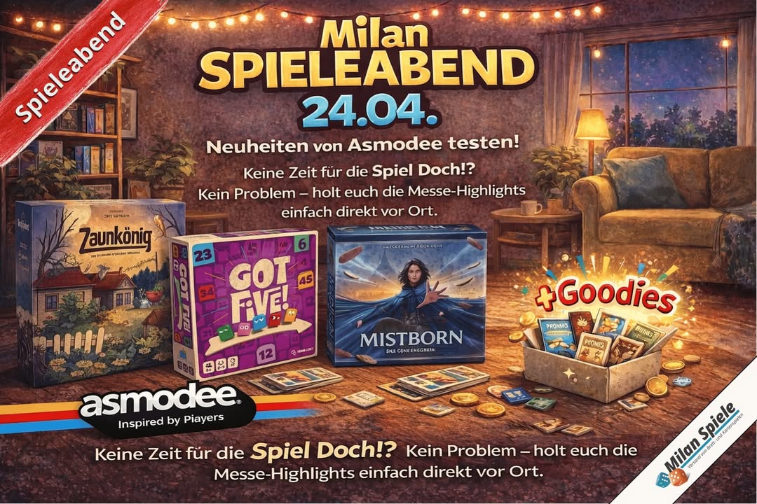 Spieleabend am 24.04. in Edewecht