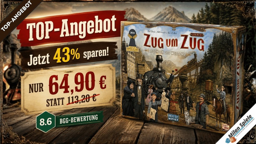 Zug um Zug Legacy: Legenden des Westens
