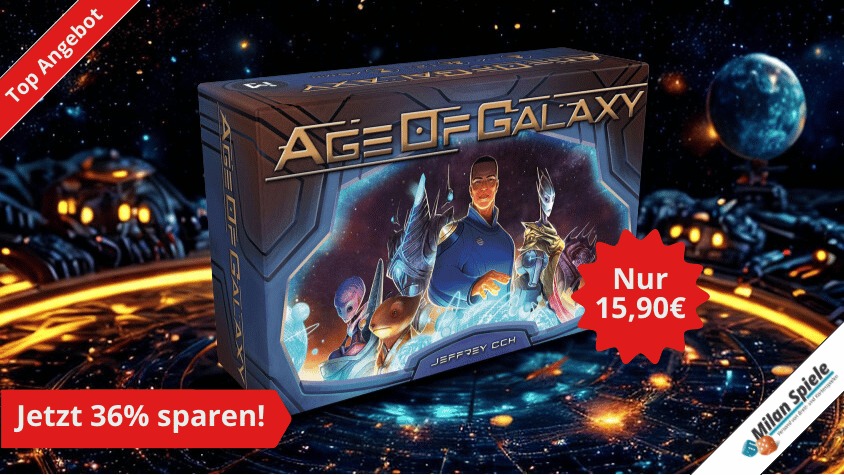 Top Angebot: Age of Galaxy – Das 4X-Kennerspiel im Taschenformat!