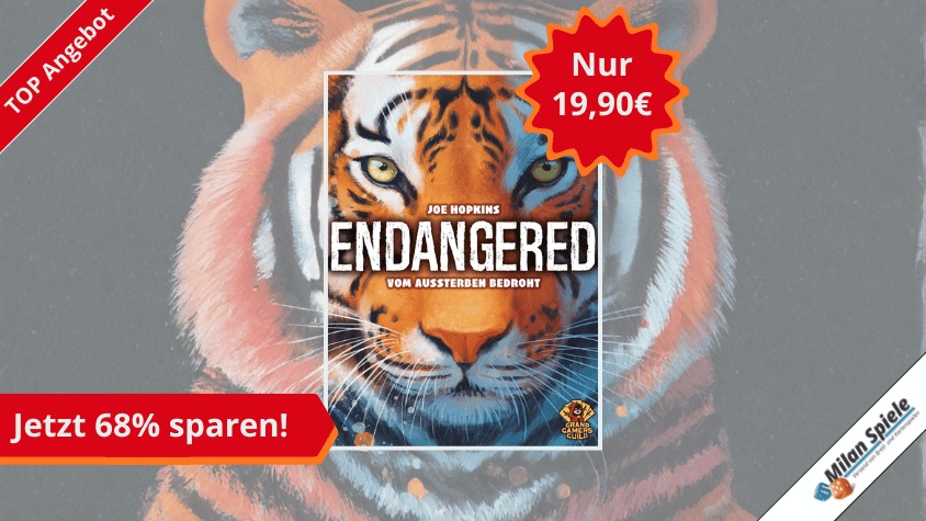 Endangered  - kooperatives Brettspiel-Schnäppchen!