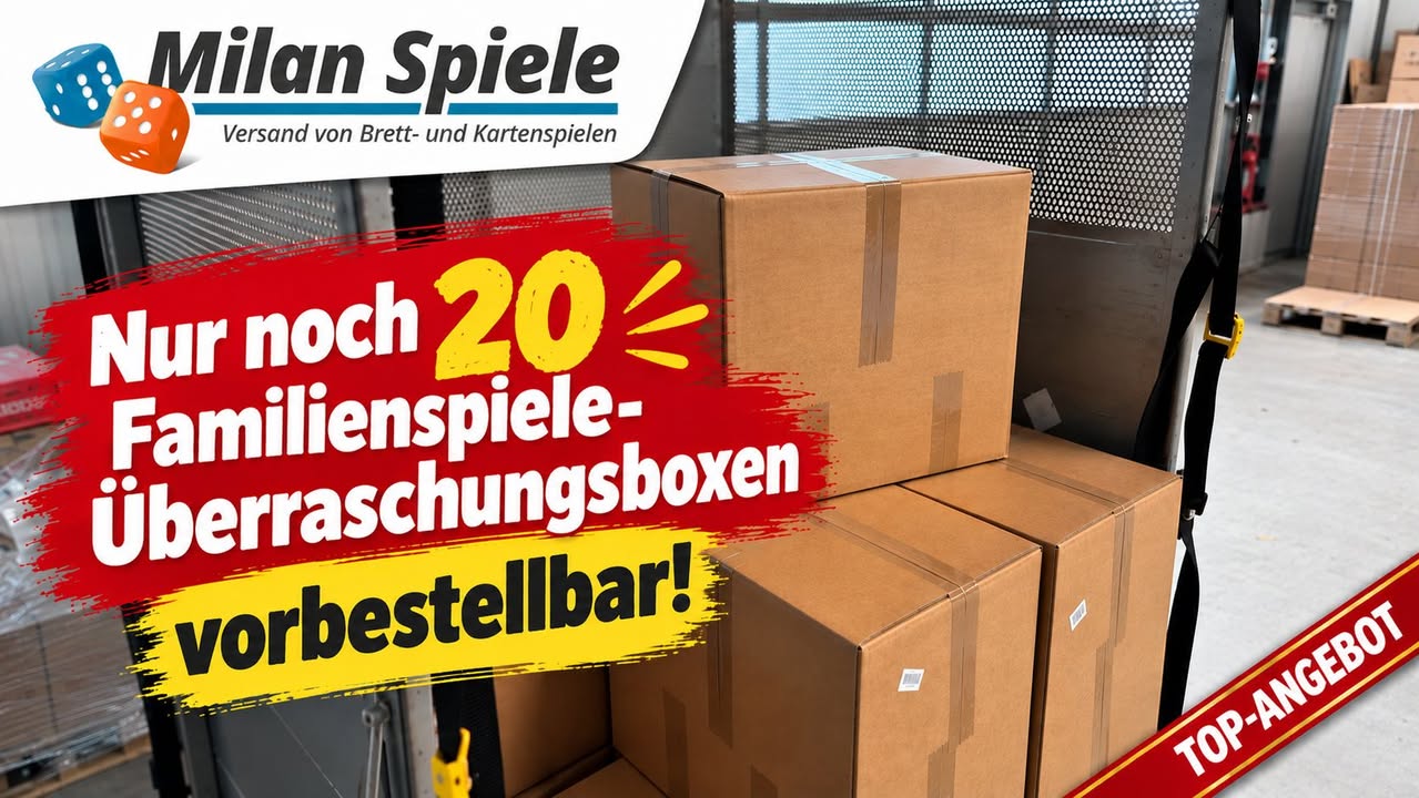 Unsere Überraschungsboxen sind fast ausverkauft!