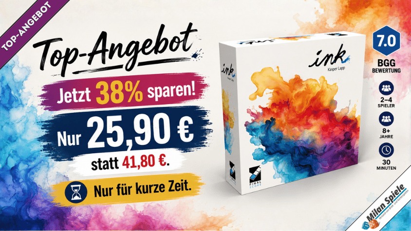 Ink – Farben, Taktik und ein Top-Angebot