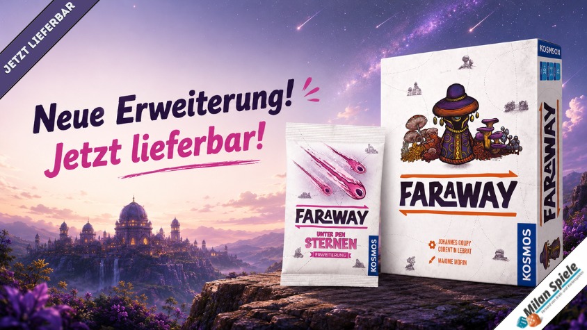 Neue Taktiken am Nachthimmel: Faraway - Unter den Sternen
