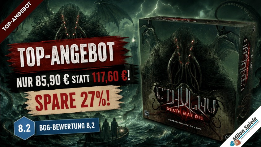 TOP-Angebot: Cthulhu: Death May Die – Staffel 1