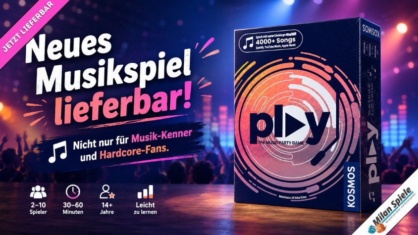 Jetzt lieferbar: Play – The Music Party Game