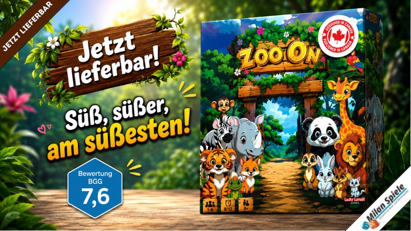 Jetzt lieferbar: Zoo on – Tierisch guter Familienspaß