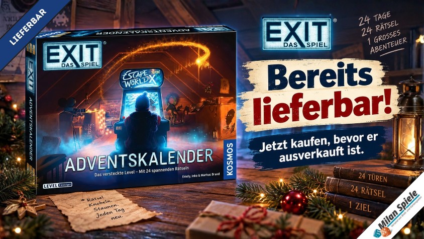 Lieferbar: EXIT – Das Spiel – Adventskalender: Das versteckte Level