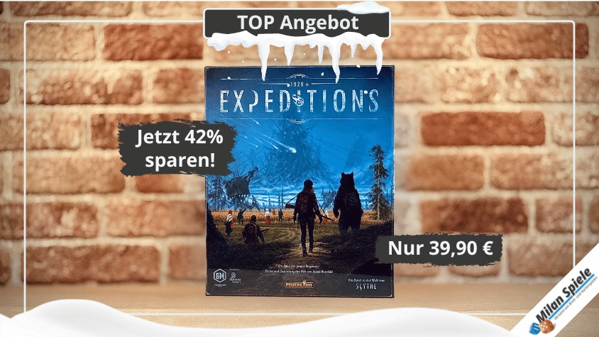 Expeditions – Spannendes Kartenspiel für 1–5 Spieler ab 14 Jahren