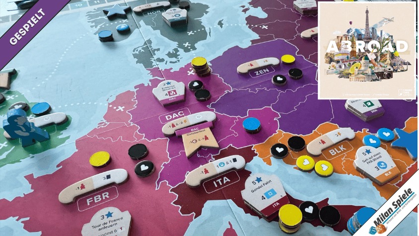 Abroad – Europa entdecken vom Spieltisch aus
