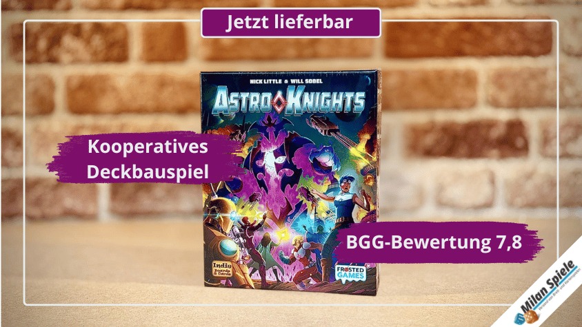 Astro Knights: Bereit für Koop-Deckbau ohne Kartenmischen?