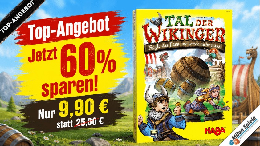 Tal der Wikinger – Kinderspiel des Jahres 2019 zum Top-Preis