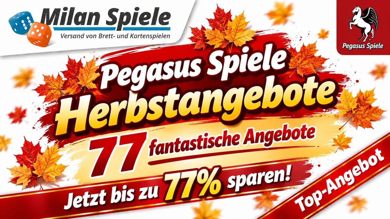 Pegasus Spiele Herbstangebote