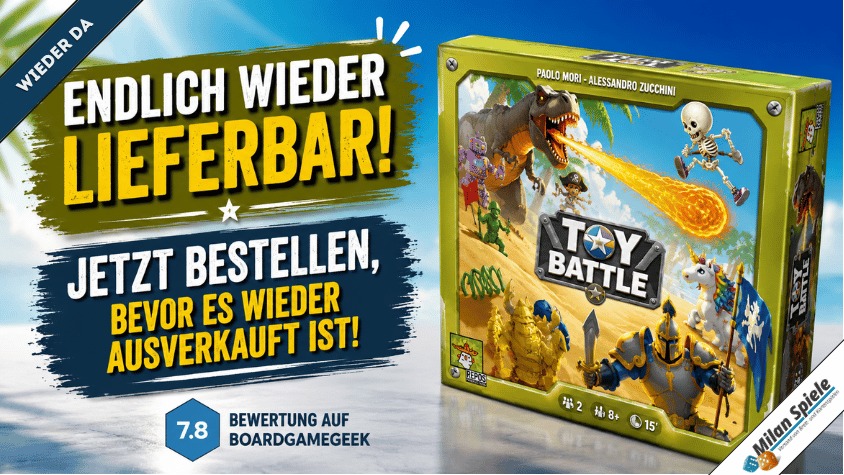 Toy Battle – Endlich wieder lieferbar!