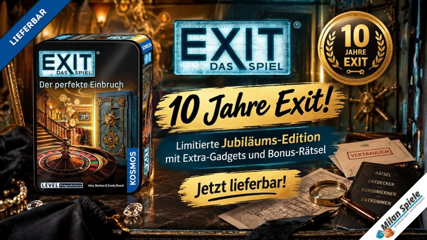 Neu: EXIT – Das Spiel: Der perfekte Einbruch