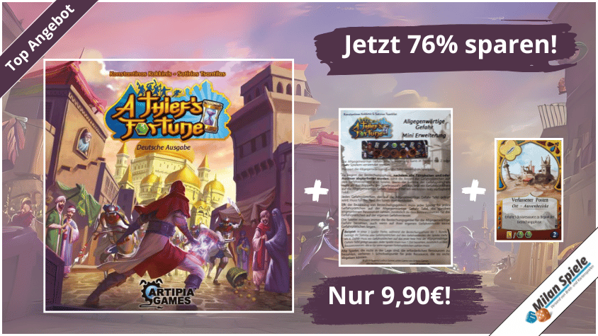 A Thief's Fortune + Mini-Erw. + 30 Kickstarter-Karten