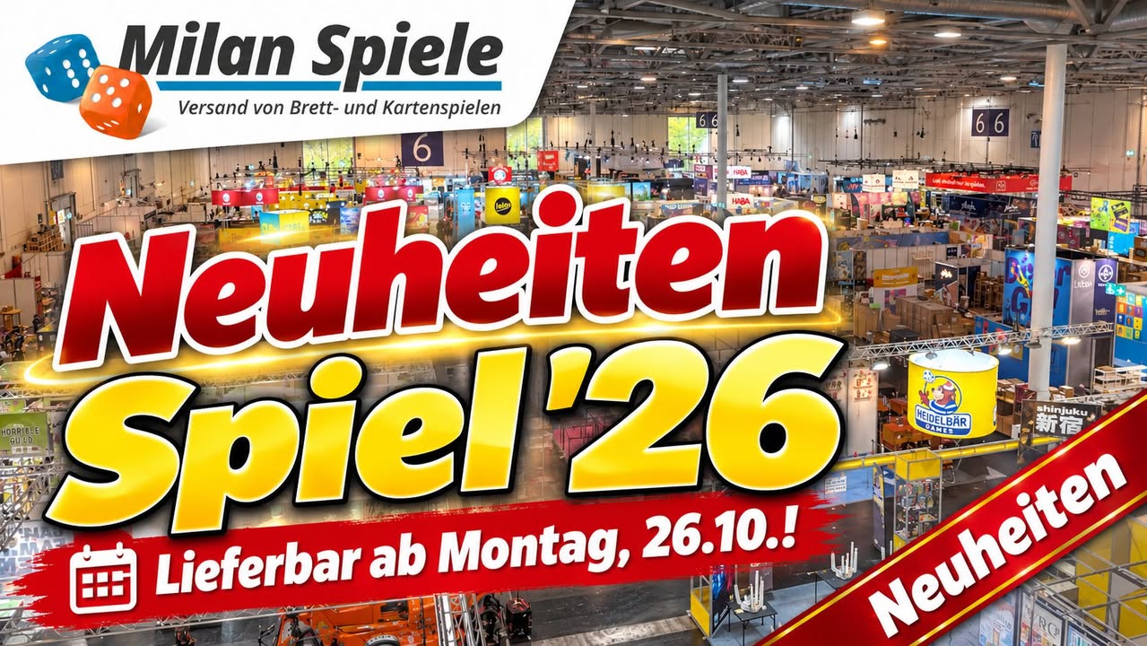 SPIEL ’26 in Essen - die Neuheiten kommen!