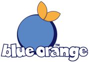 blue orange