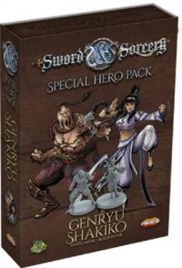 Sword & Sorcery - White/Black Monk (Genryu/Shakiko) Hero Pack (Exp.) (engl.)