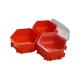 Honeycombs Ressourcenschalen Terraforming Orange 3er-Pack