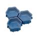Honeycombs Ressourcenschalen Azul Blue 3er-Pack
