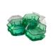 Honeycombs Ressourcenschalen Crystal Palace Green 3er-Pack