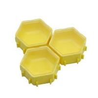 Honeycombs Ressourcenschalen Rising Yellow 3er-Pack