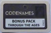 Codenames Through the Ages (first edition of Codenames) Promo Pack (Exp.) (engl.)