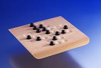 Solitaire (mit Murmeln)