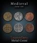 Legendary Metall Münzen Set Mittelalter