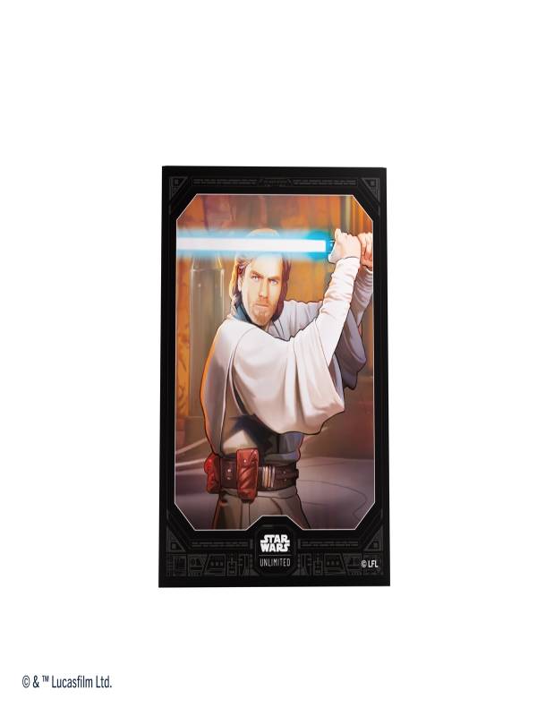 thumbnail image 2 of Gamegenic Star Wars: Unlimited Art Sleeves – Obi-Wan Kenobi Design (GGS15061ML) 2 of 5