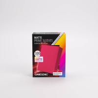 Matte Prime Sleeves Red 66mm x 91mm