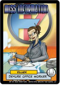 Sentinels of the Multiverse: Miss Information (Exp.) (engl.)