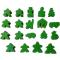 Carcassonne: Meeple - komplettes Spielfiguren-Set (19 Figuren) HOLZ Hellgrün