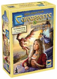 Carcassonne 2. Ed.: Burgfräulein und Drache (Erw. 3)