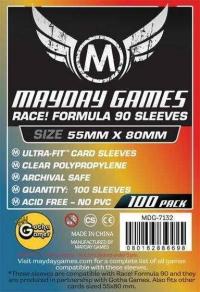 Race! Formula 90 Card Sleeves (100pcs) 55mm x 80mm - 7132