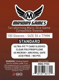 Terraforming Mars: DiceGame Compatible Sleeves (55mm x 77mm) - 7153