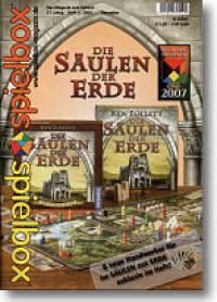 spielbox 2007 Heft 6 (inkl. Erw. für Säulen der Erde)