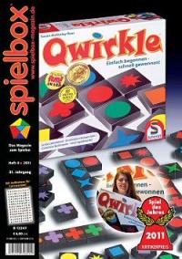 spielbox 2011 Heft 4 (inkl. Aufkleber für Carcassonne)