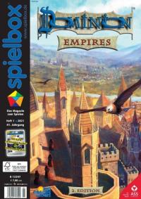 spielbox 2021 Heft 1 (Mini-Erw. Terraforming Mars)