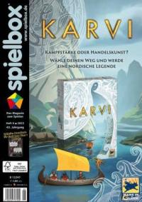 spielbox 2023 Heft 6 (inkl. Promokarte für Black Rose Wars)