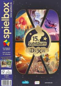 spielbox 2024 Heft 2 (inkl. Promos für Lost Lights und Terraforming Mars)