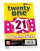 21 - Twenty One Ersatzblöcke (2er)
