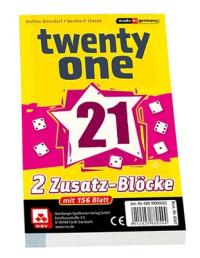 21 - Twenty One Ersatzblöcke (2er)