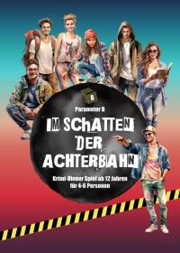 Im Schatten der Achterbahn – Krimi-Dinner Spiel für 4 Personen
