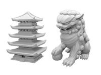 Shogun no Katana: Jadelöwe/Pagode (Erw.)