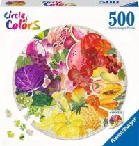 Puzzle: Circle of Colors - Obst & Gemüse (500 Teile)