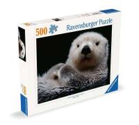 Puzzle: Süßer kleiner Otter (500 Teile)