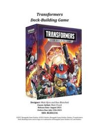 Transformers Deck-Building Game (engl.)