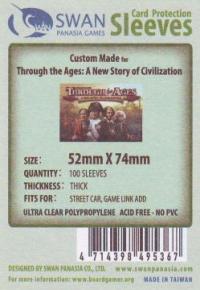Kartenhüllen, 52mm x 74mm, 100 Stück, Premium