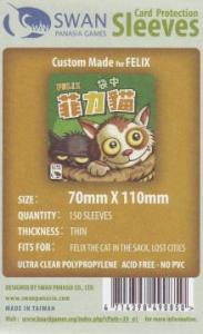 Kartenhüllen, 70mm x 110mm, 150 Stück, Standard